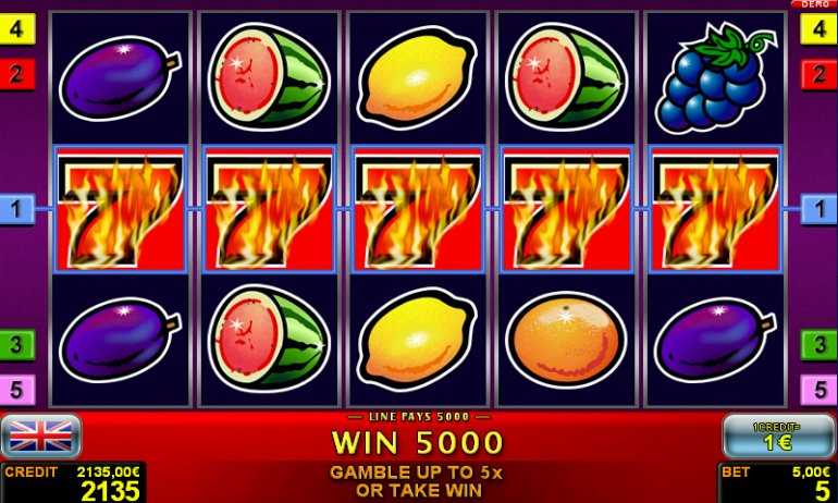 Juego Sizzling Hot Deluxe