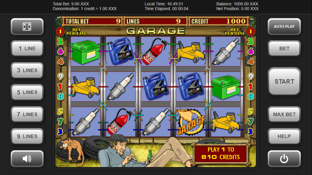 jugar en el Garage